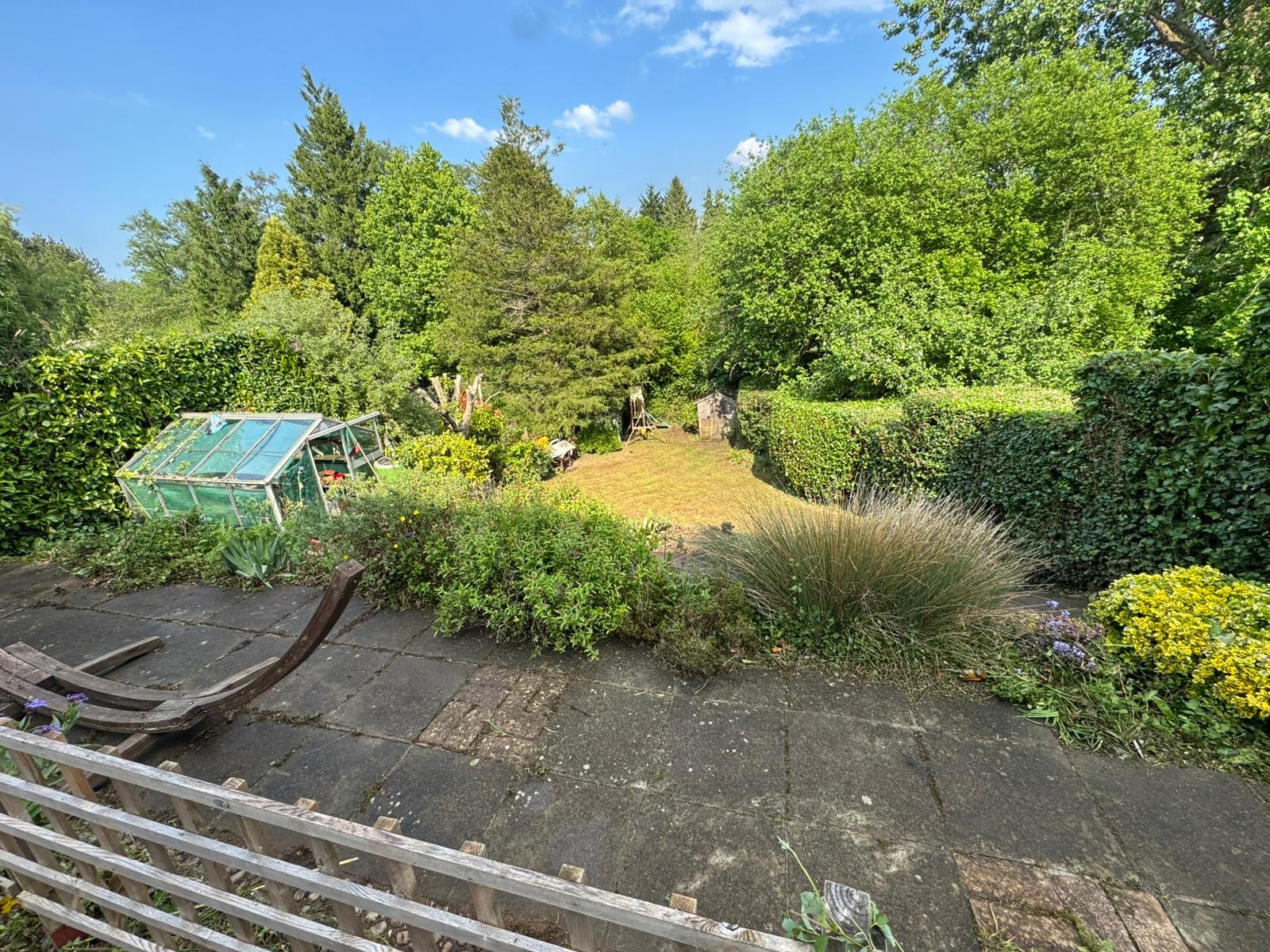 Uckfield after clearing